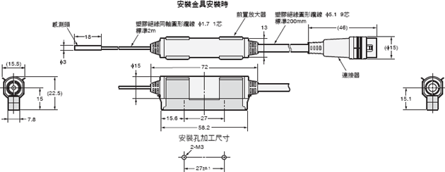 ZX-E 外觀尺寸 3 