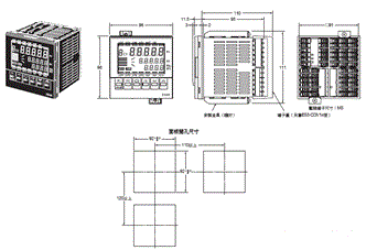 E5AR-T 外觀尺寸 1 