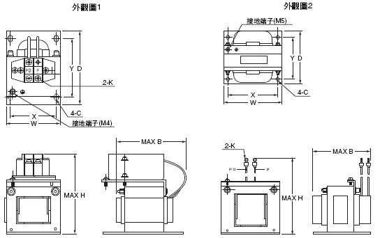 3G3JX 外觀尺寸 34 