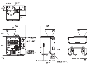 ZN-PD-S 外觀尺寸 5 