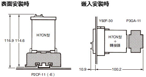 H7CN 外觀尺寸 5 