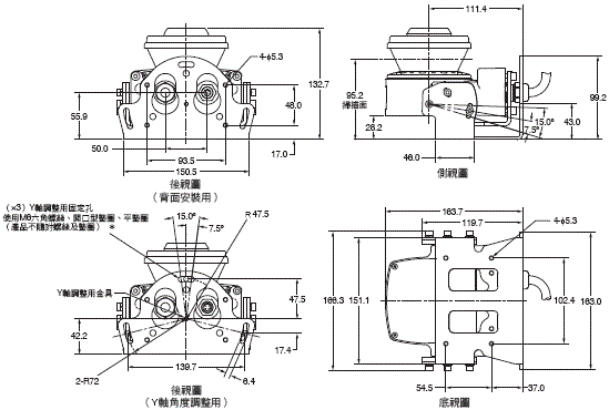 OS32C 外觀尺寸 8 