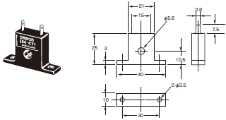 E5CN-HT 外觀尺寸 8 