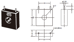 E5CN-HT 外觀尺寸 9 