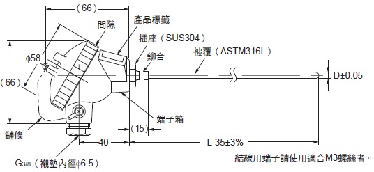 E52 (通用型) 外觀尺寸 5 