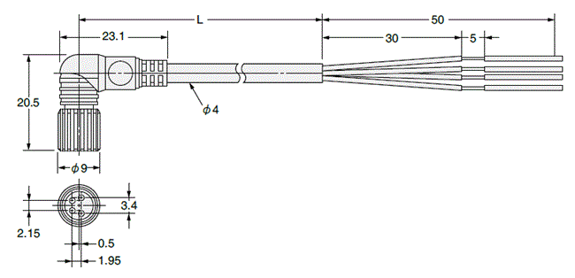 E3NX-FA 外觀尺寸 13 