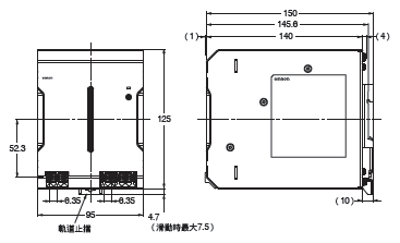 S8VK-G 外觀尺寸 6 