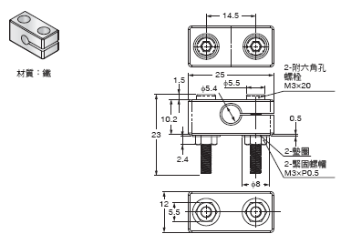 E2E(小徑型) 外觀尺寸 41 