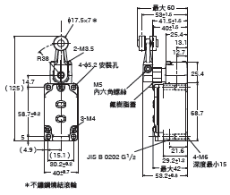 WL-N / WLG 外觀尺寸 45 