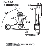 WL-N / WLG 外觀尺寸 91 