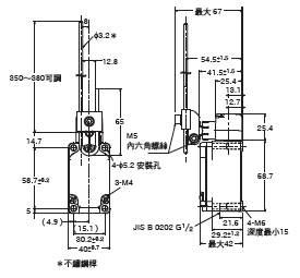 WL-N / WLG 外觀尺寸 11 