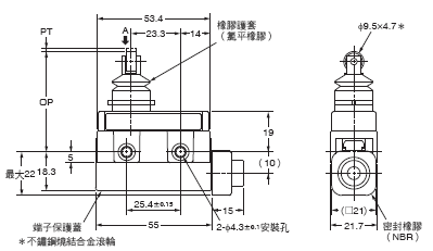 ZC-[]55 外觀尺寸 6 