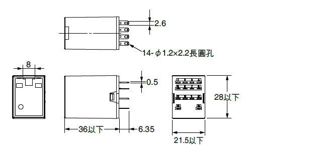 MY-GS 外觀尺寸 5 
