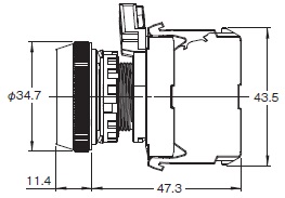 A30NN / A30NL 外觀尺寸 4 