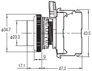 A30NN / A30NL 外觀尺寸 6 