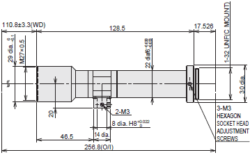 3Z4S-LE VS-TCH Series 外觀尺寸 12 