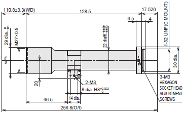 3Z4S-LE VS-TCH Series 外觀尺寸 20 