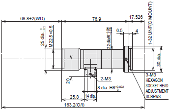 3Z4S-LE VS-TCH Series 外觀尺寸 6 