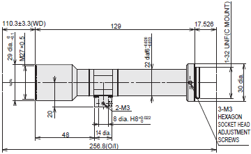 3Z4S-LE VS-TCH Series 外觀尺寸 8 