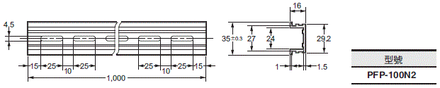 H3YN-[]-B 外觀尺寸 13 