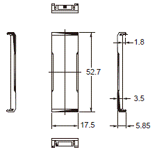 K8DT-LS 外觀尺寸 3 