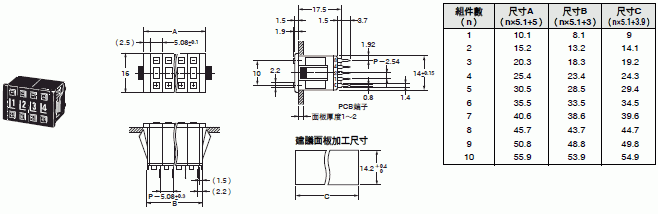 A7D / A7DP 外觀尺寸 4 