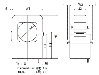 KM-N3-FLK 外觀尺寸 2 