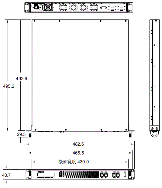 LD / HD / MD系列 外觀尺寸 6 