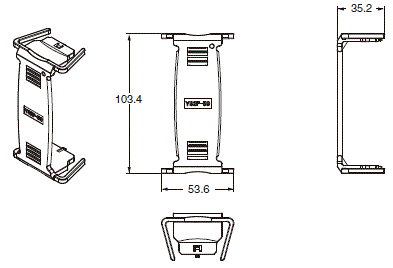 E5ED-800/E5ED-B-800 外觀尺寸 13 