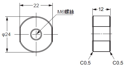 K6CM 外觀尺寸 19 