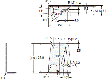 E3ZS 外觀尺寸 6 