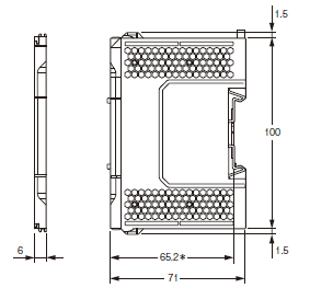 NX-CSG 外觀尺寸 7 