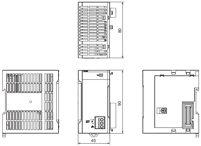 CK3W-PD048 外觀尺寸 1 