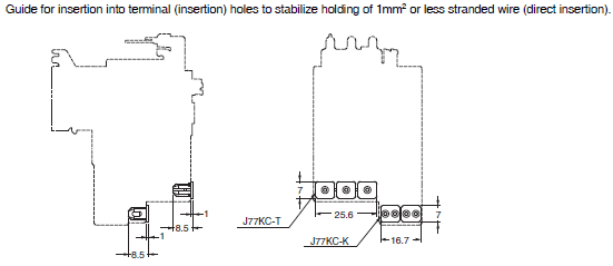 J7TC Series 外觀尺寸 3 