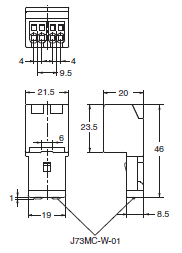 J7MC Series 外觀尺寸 4 