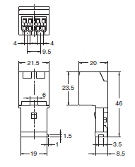 J7MC Series 外觀尺寸 6 