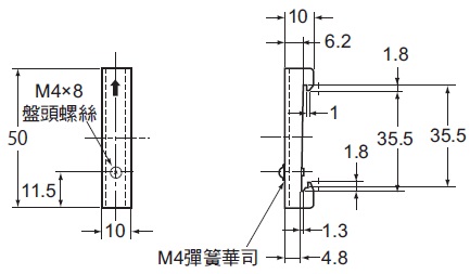 K7GE-MG 外觀尺寸 4 