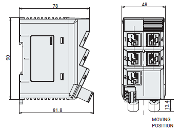 W4S1-05D 外觀尺寸 1 