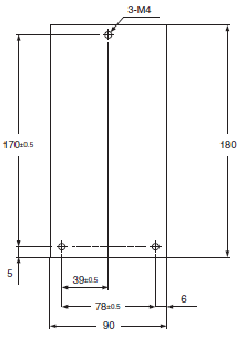 CK3A-G305L / -G310L / -G320L 外觀尺寸 4 