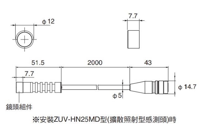 ZUV Series 外觀尺寸 18 