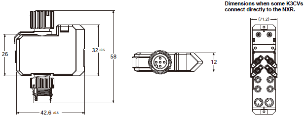 K3CV 外觀尺寸 1 