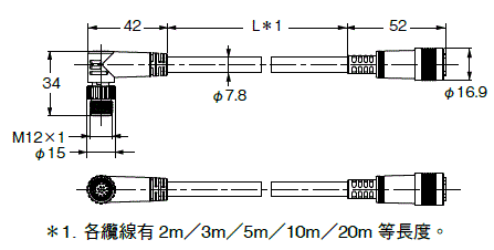FHV7-AI Series 外觀尺寸 11 