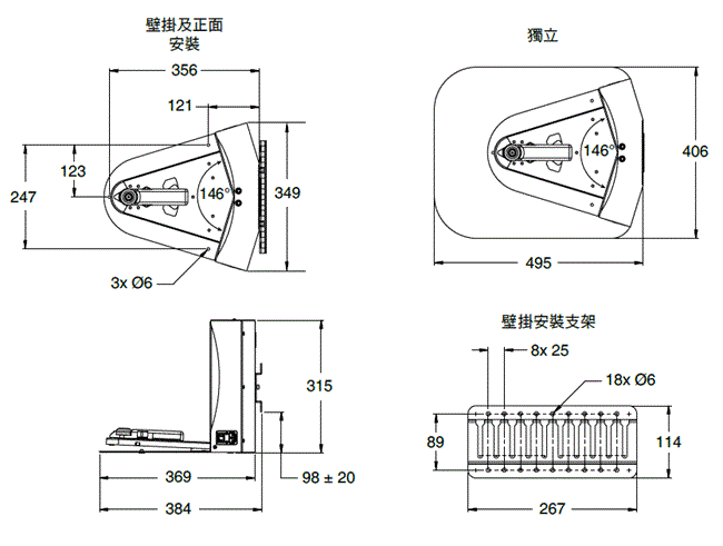 LD 系列 外觀尺寸 2 