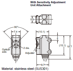 E3T-[]-UL 外觀尺寸 34 