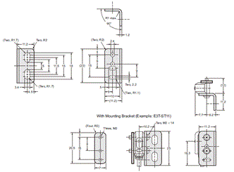 E3T-[]-UL 外觀尺寸 38 
