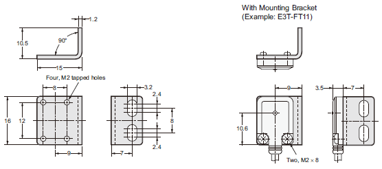 E3T-[]-UL 外觀尺寸 42 