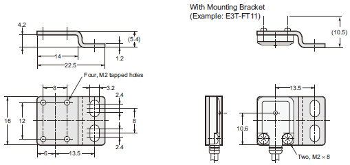 E3T-[]-UL 外觀尺寸 44 