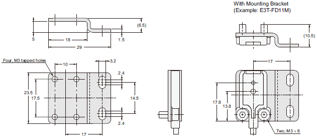 E3T-[]-UL 外觀尺寸 48 