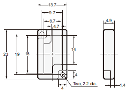 E3T-[]-UL 外觀尺寸 17 