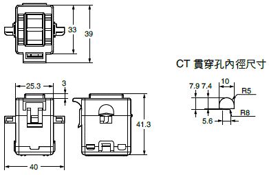 KM-PM 外觀尺寸 4 